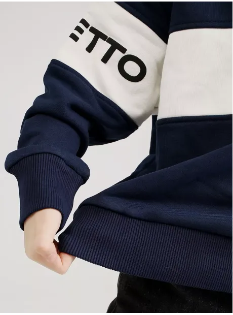 Толстовка для мальчика спортивная синяя