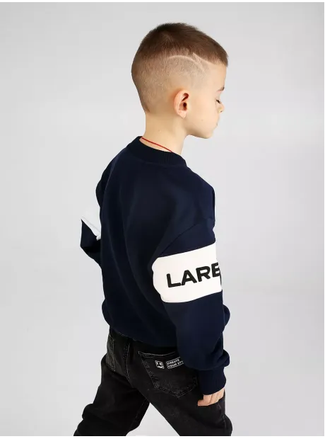 Толстовка для мальчика спортивная синяя