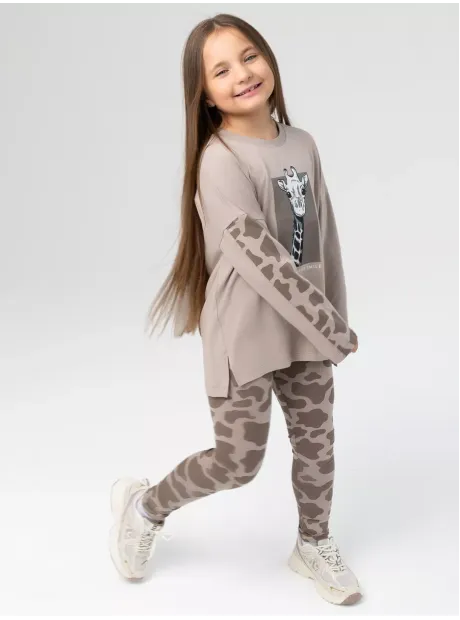 Костюм детский для девочки с жирафом