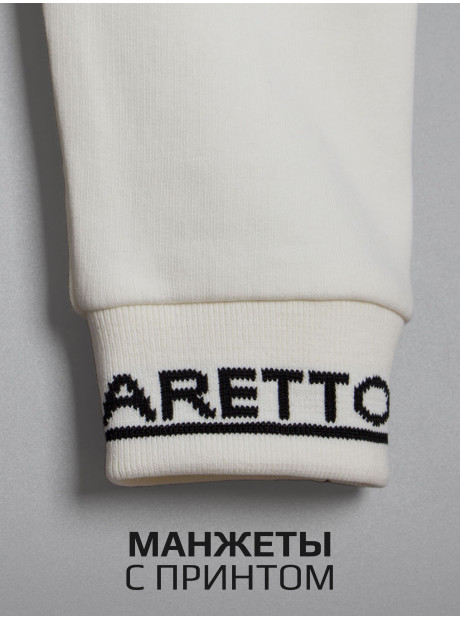 Свитшот + брюки/Молочный/LRTT-432/00-0031293/116