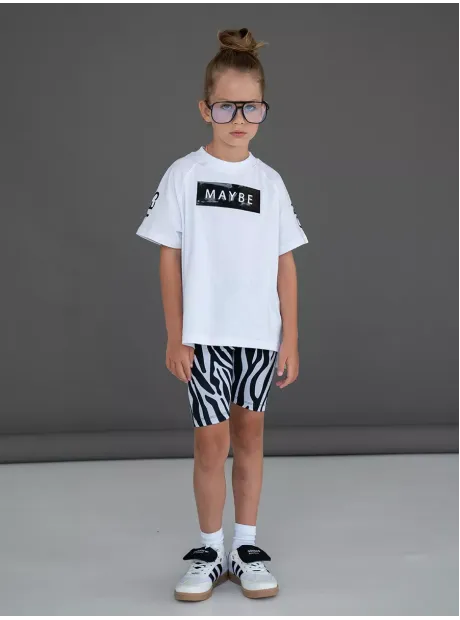 Спортивный костюм для девочки летний футболка и шорты