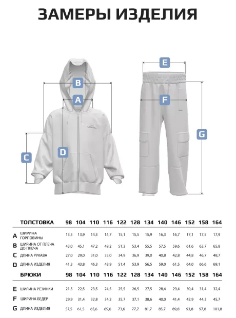 Костюм для мальчика, худи и брюки