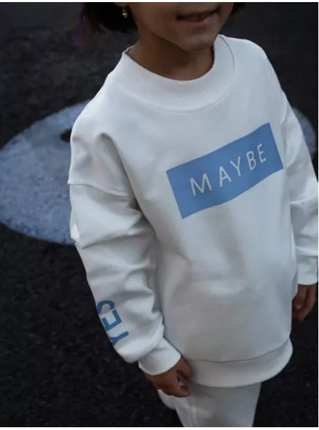 Белый спортивный костюм для девочки