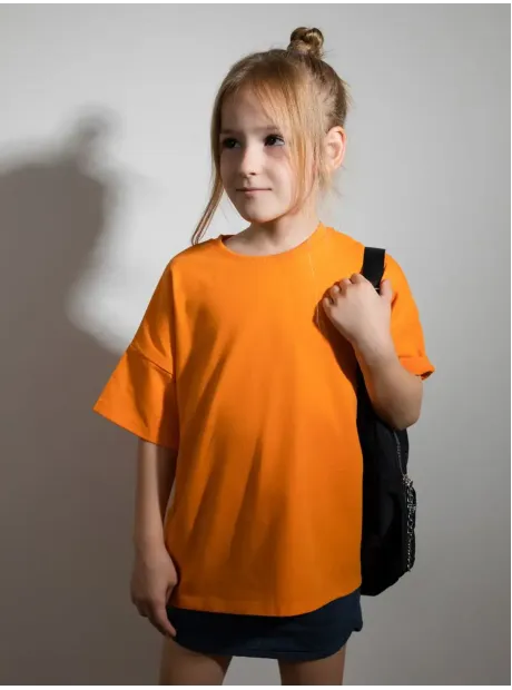 Футболка оверсайз базовая для детей и подростков
