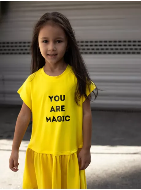 Платье детское трикотажное повседневное в садик