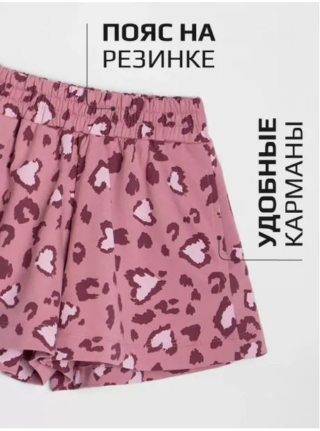 Костюм для девочки, футболка и шорты в сад