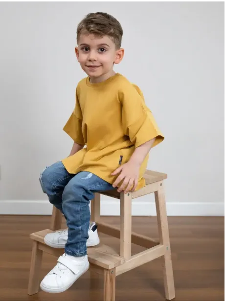 Футболка оверсайз базовая для детей и подростков