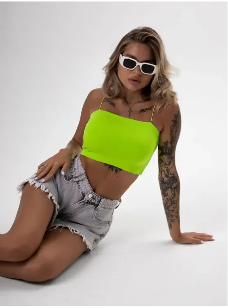 Спортивный кроп топ укороченный под пиджак