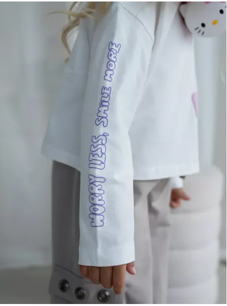 Лонгслив детский трикотажный демисезонный