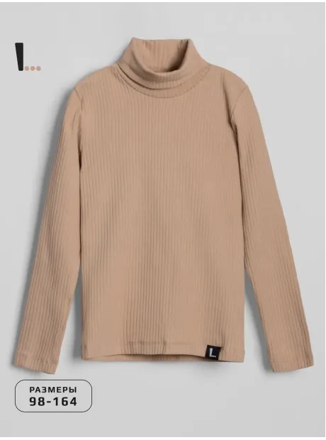 Бежевый лонгслив для девочки