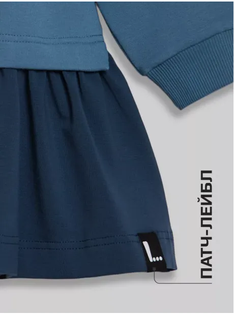 Платье толстовка с длинным рукавом