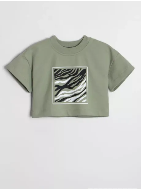 Костюм для девочки, футболка и шорты