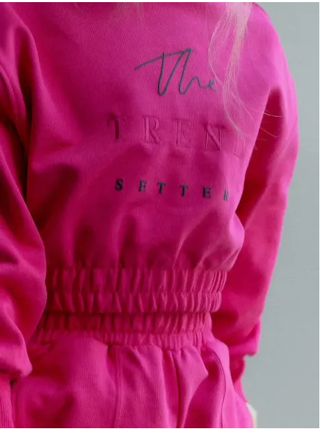 Розовый костюм для девочки