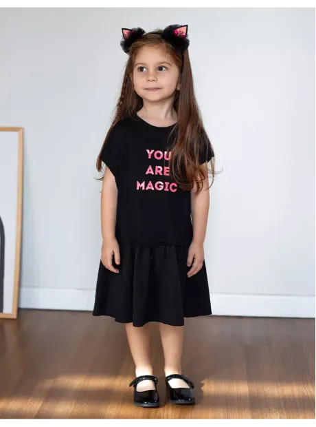 Платье детское трикотажное повседневное в садик