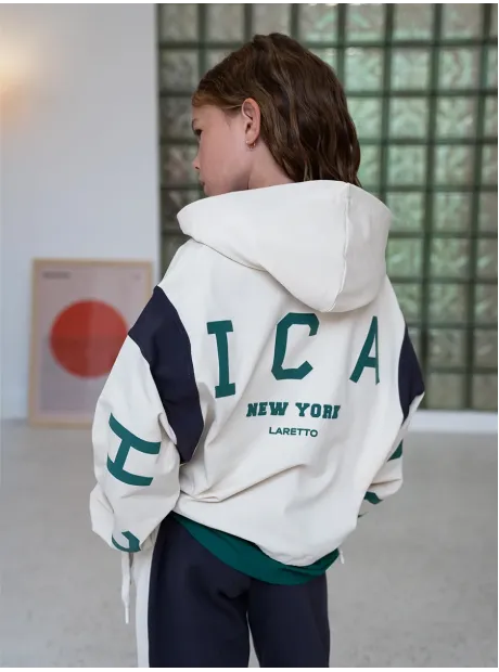 Костюм для девочки, худи,брюки,футболка