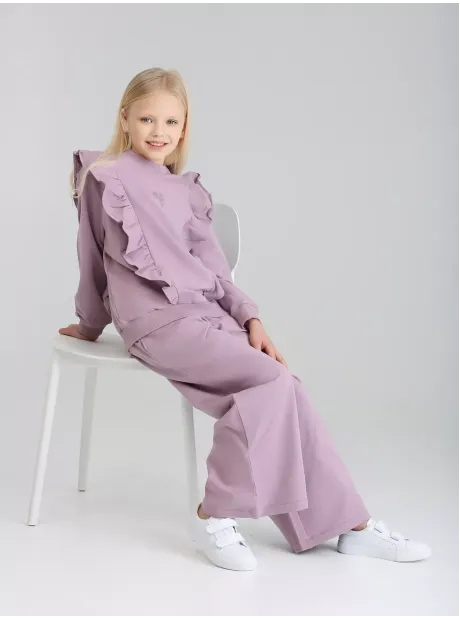 Костюм для девочки с брюками-палаццо