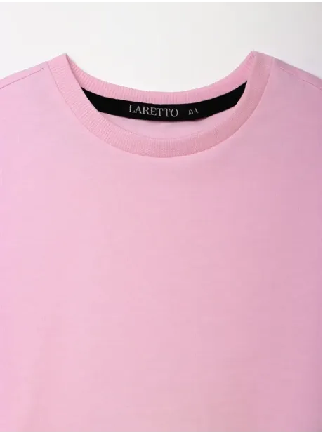 Футболка оверсайз укороченная базовая