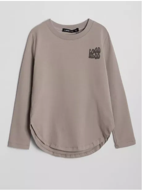 Бежевый спортивный костюм для девочки