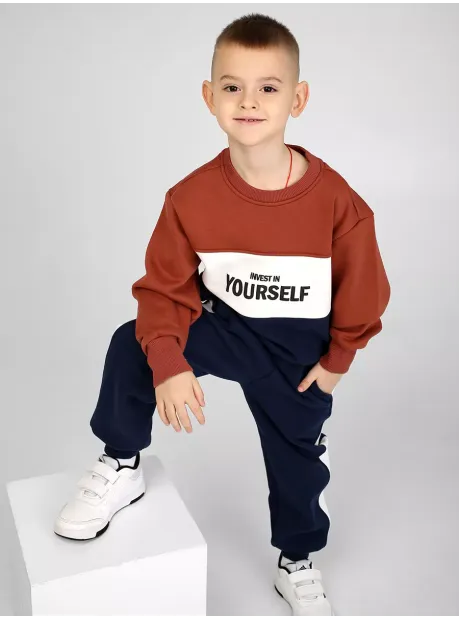 Костюм детский теплый, толстовка и брюки