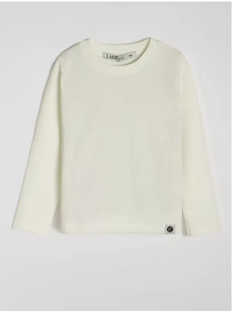 Лонгслив детский кофта в рубчик хлопок