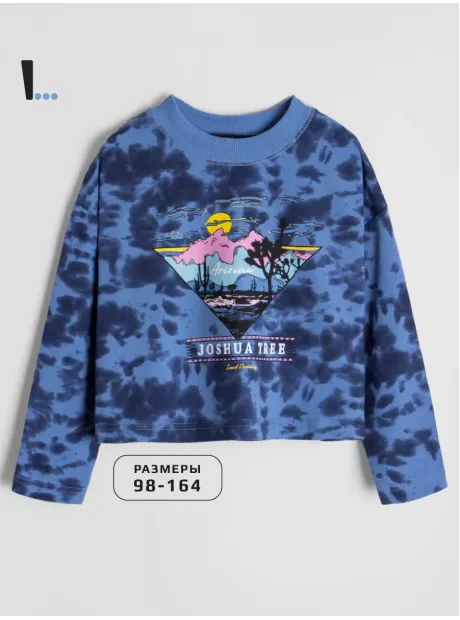Лонгслив детский трикотажный демисезонный