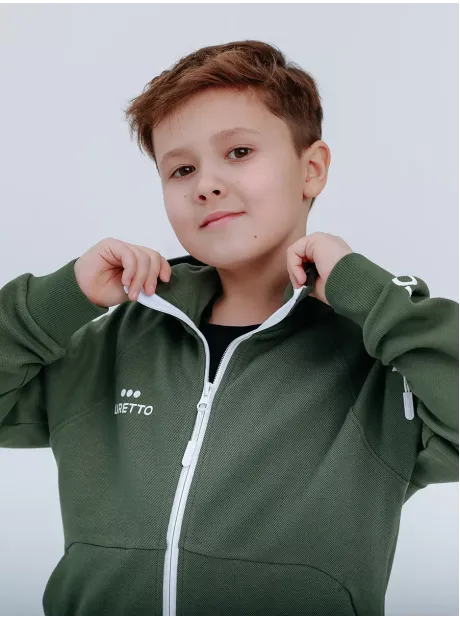 Зеленый спортивный костюм спортивный для мальчика