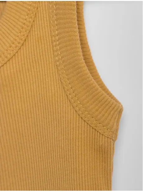 Оранжевая майка детская базовая для мальчика 100% хлопок