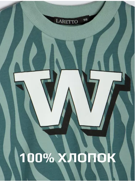 Платье туника оверсайз для девочки