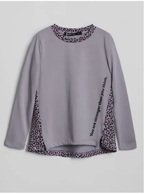 Костюм для девочки, лонгслив и леггинсы