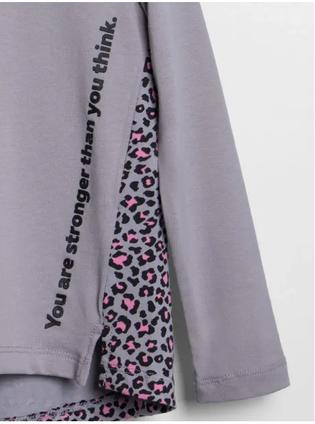 Костюм для девочки, лонгслив и леггинсы