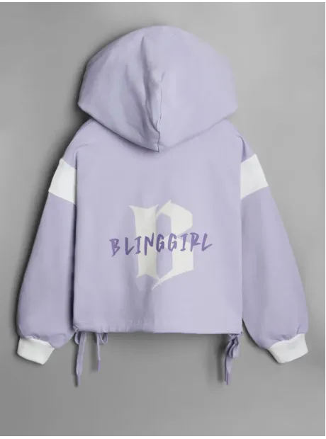 Фиолетовый костюм для девочки