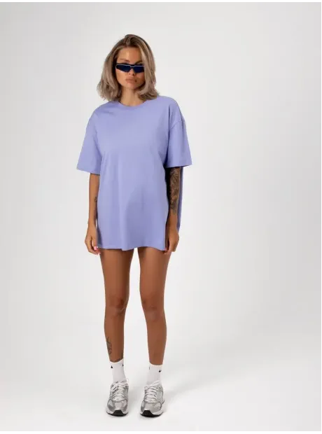 Футболка оверсайз базовая однотонная