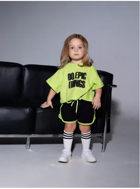 Костюм летний спортивный футболка и шорты