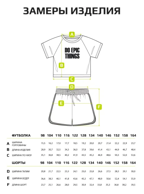 Костюм летний спортивный футболка и шорты