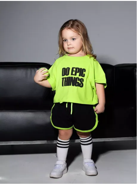 Костюм летний спортивный футболка и шорты