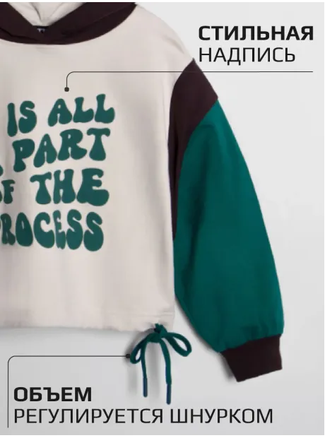 Костюм для девочки, худи и легинсы