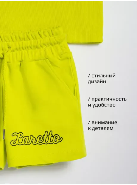 Костюм для девочки, футболка и шорты