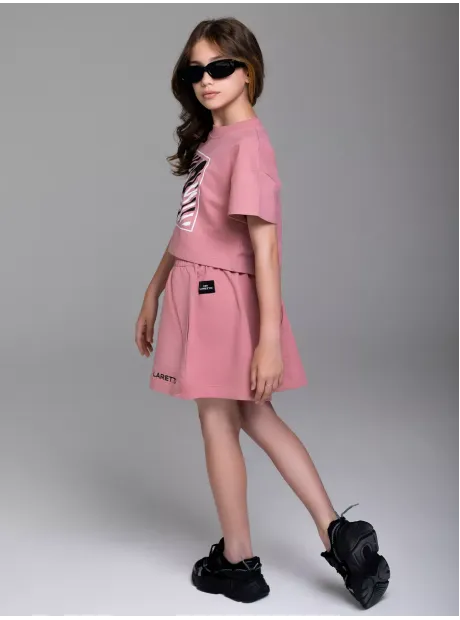 Костюм для девочки, футболка и шорты