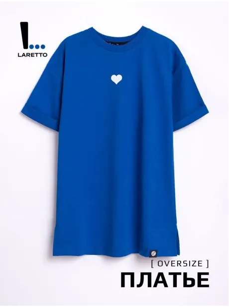 Платье футболка детская трикотажное оверсайз