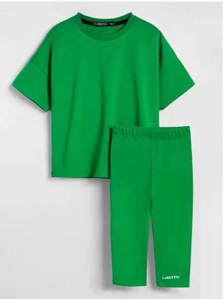 Костюм в садик для девочки футболка и бриджи