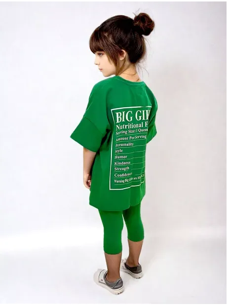 Костюм в садик для девочки футболка и бриджи