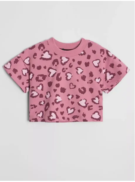 Костюм для девочки, футболка и шорты в сад