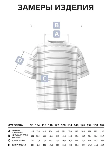 Футболка тельняшка в полоску детская