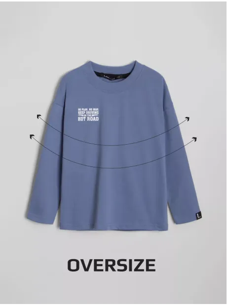 Лонгслив оверсайз кофта для мальчика