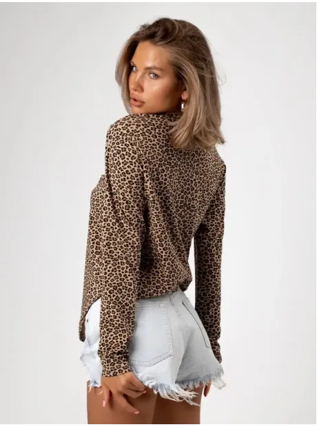 Лонгслив базовый трикотажный оверсайз