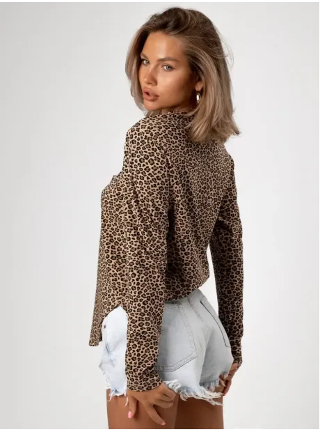 Лонгслив базовый трикотажный оверсайз