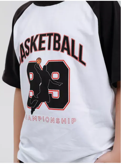 Футболка с принтом для детей и подростков