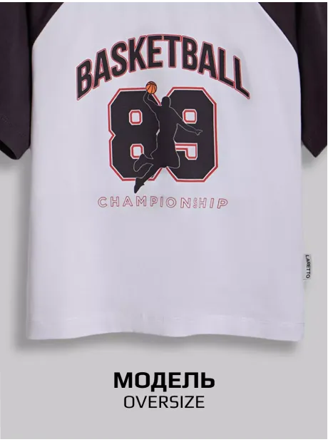 Футболка с принтом для детей и подростков