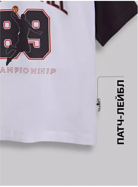 Футболка с принтом для детей и подростков