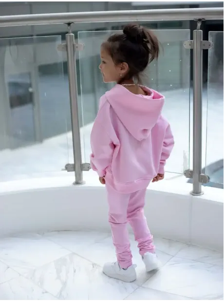 Костюм спортивный для девочки, худи и брюки